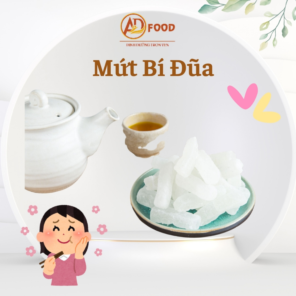 gói 200gr mứt bí đũa thơm ngon