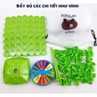 Ếch Cân Bằng, Đồ Chơi Xếp Hình Cây Cân Bằng Hình Chú Ếch Dễ Thương Cho Bé (Đồ chơi ếch thăng bằng mã 556-153 )