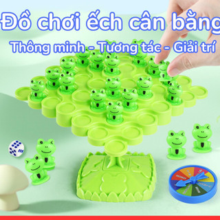 Ếch Cân Bằng, Đồ Chơi Xếp Hình Cây Cân Bằng Hình Chú Ếch Dễ Thương Cho Bé (Đồ chơi ếch thăng bằng mã 556-153 )