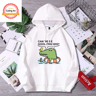 Áo hoodie, áo khoác hoodie nam chất nỉ dày form rộng có mũ giá rẻ - Cường An Fashion HD011