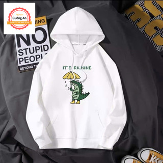 Áo hoodie, áo khoác hoodie nam chất nỉ dày form rộng có mũ giá rẻ - Cường An Fashion HD012