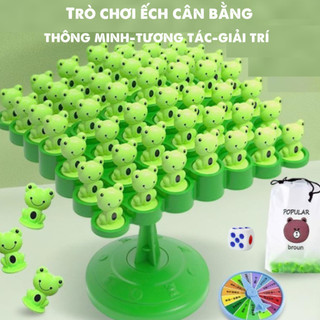 Ếch Cân Bằng, Đồ Chơi Xếp Hình Cây Cân Bằng Hình Chú Ếch Dễ Thương Cho Bé (Đồ chơi ếch thăng bằng mã 556-153 )