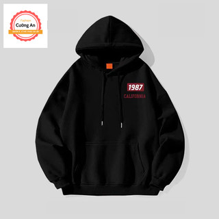Áo hoodie, áo khoác hoodie nam chất nỉ dày form rộng có mũ giá rẻ - Cường An Fashion HD013
