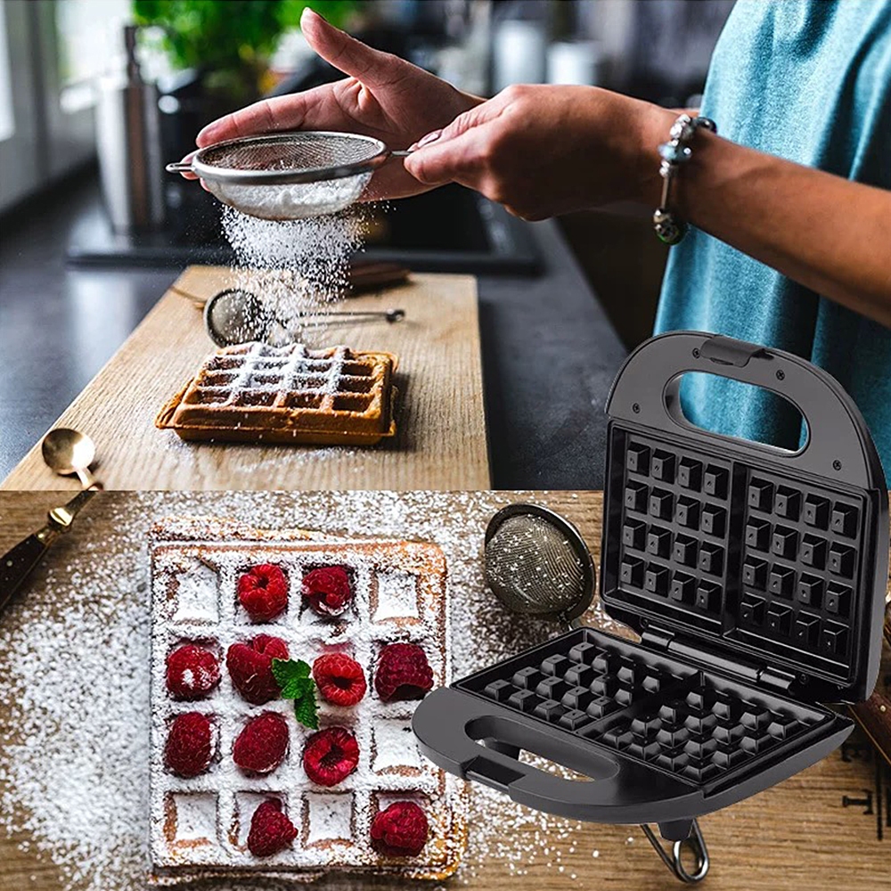 Máy Nướng Bánh Waffle Aimi Máy Làm Bánh Kẹp Nướng Bánh Waffle Tiện Lợi Dễ Sử Dụng