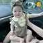 Set bodysuit kèm mũ tặng kèm tất / vớ cho Bé Gái cover Hàn Quốc Ikii, Uhorang, Monbee
