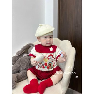 BỘ  SƯ TỬ CHO  BÉ [KO HÌNH IN Ở CỔ YẾM] SIZE CHO BÉ 5-15KG