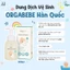 Bọt Vệ Sinh Vùng Kín Rửa Mông Hữu Cơ ORGABEBE Hàn Quốc Cho Bé Từ Sơ Sinh 300ml