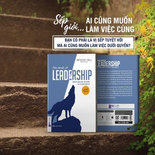 Sách - Phương Pháp Quản Trị Mục Tiêu, Tham Vọng Vĩ Đại, Lãnh Đạo Bằng Ngôn Từ, The Book Of Leadership