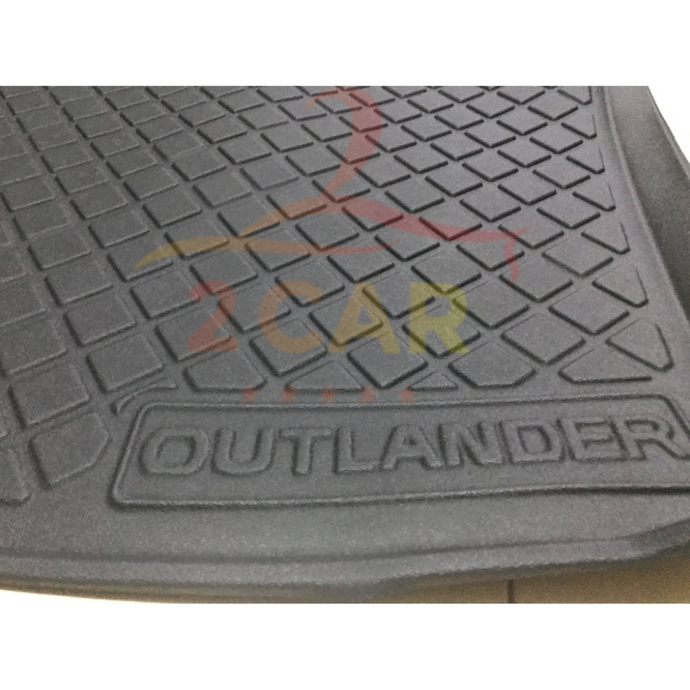 LÓT CỐP xe Outlander 2016 - 2021 - 2022- 2023-2024 chất liệu nhựa dẻo TPO cao cấp, không mùi, dễ vệ sinh