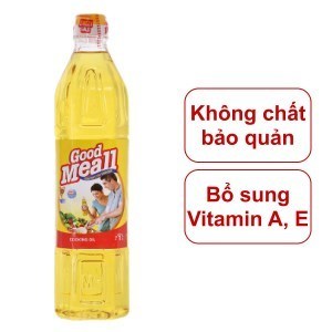 Dầu thực vật Good Meall - Dầu ăn Good Meall cao cấp - chai 400mL/1L/2L