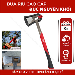 Búa rìu cao cấp Milwaukee 48-22-9062 | Tay cầm chống trượt, đúc nguyên khối - Rìu chẻ gỗ, làm vườn