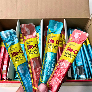 [COMBO] Soup Thưởng Cho Mèo ME-O Dạng Kem Creamy Treats, Súp Thưởng Đặc Biệt Nhiều Vị 1 Thanh Lẻ 15g Pet Kool