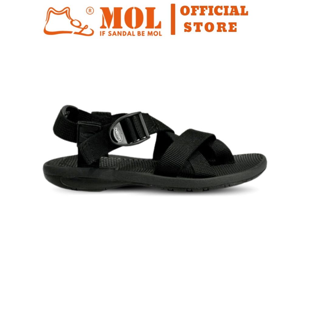 Ảnh Sandal nam Vento quai chéo NV65B màu đen | Vento  NV65 SD65 1