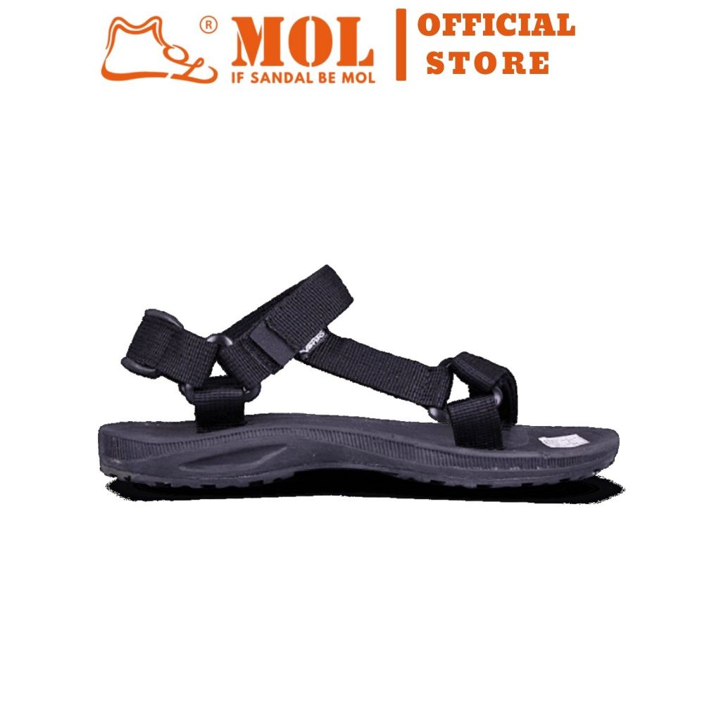 Ảnh Sandal nam Vento quai ngang NV25B màu đen có big size 44 45 (Form to) | Vento  NV25 SD25 1