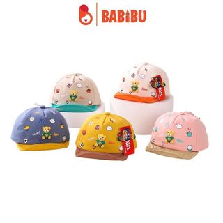 Mũ lưỡi trai họa tiết gấu Teddy dễ thương cho bé từ 1 tới 3 tuổi