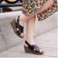 Sandal nữ đế xuồng cao cấp KOSU, sandan cao 8cm dáng sang, mang nhẹ K-22978 chính hãng Nhật Bản