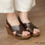 Sandal nữ đế xuồng cao cấp KOSU, sandan cao 8cm dáng sang, mang nhẹ K-22978 chính hãng Nhật Bản