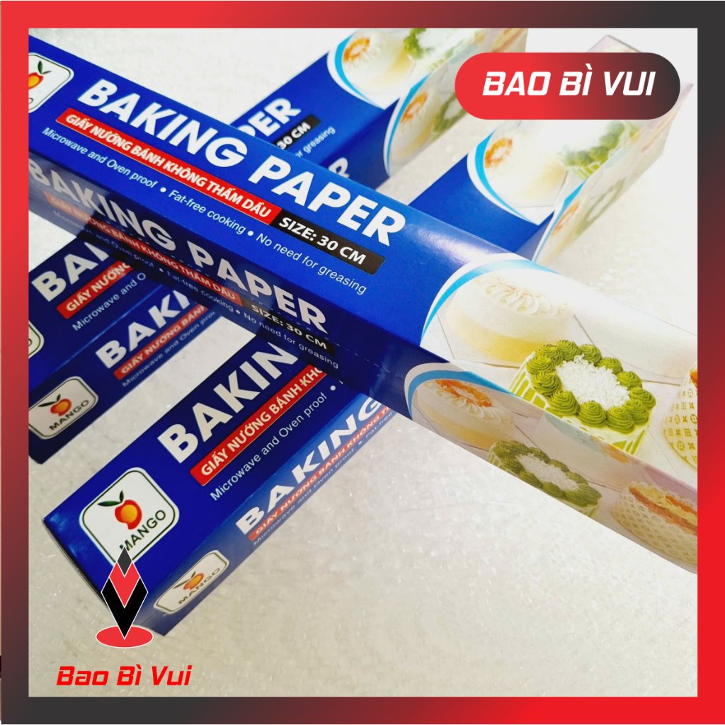 Giấy nến nướng bánh dạng cuộn - BAO BÌ VUI