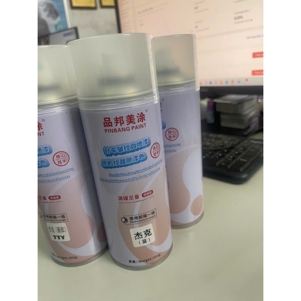 Sơn máy may Jack màu xanh và trắng