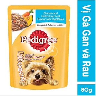 [COMBO] Pate Pedigree Cho Chó, Thức Ăn Cho Chó Cao Cấp Từ Thái Lan Bổ Sung Dinh Dưỡng Gói 80g Pet Kool