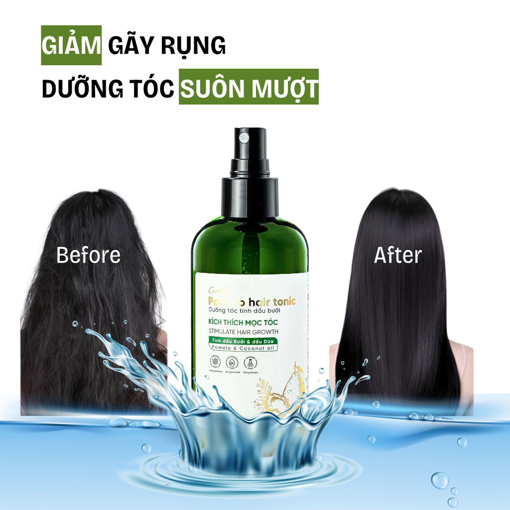 Ảnh Xịt kích thích mọc tóc tinh dầu bưởi Cenota, hương thơm quyến rũ, thành phần an toàn lành tính 2