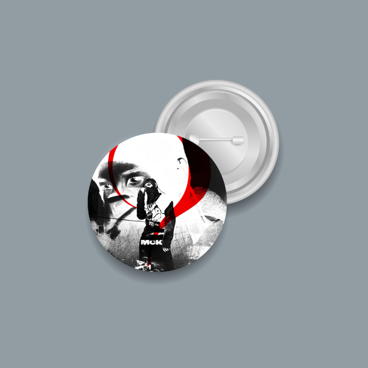 Huy hiệu cài áo/badge/pin album ca sĩ MCK (đọc miêu tả)