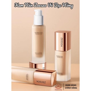 [CHÍNH HÃNG ZEE SEA]Tặng Mút- Kem Nền Zee Sea Dạng Lỏng Che Khuyết Điểm Kiềm Dầu 30g
