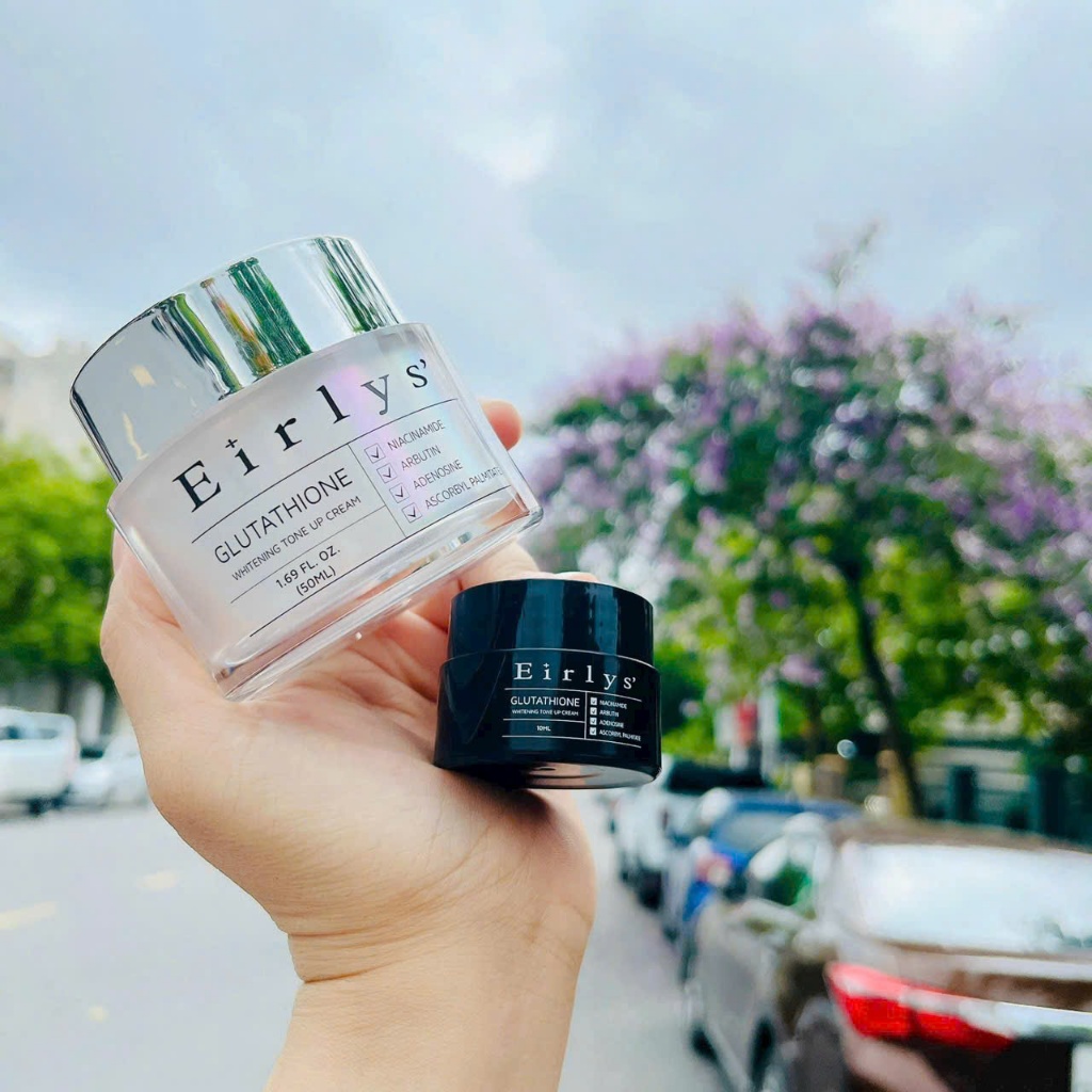 eirlys glutathione Kem Ngày Đêm Dưỡng Trắng Da Nâng Tông Eirlys Glutathione Whitening Cream  Chính Hãng