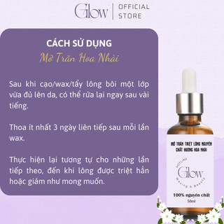 Combo 300gr Sáp Hồng Dừa + Nồi Nấu Sáp ProWax200 Chống Dính Mini GLOW + Mỡ Trăn Hoa Nhài 10ml - 1013