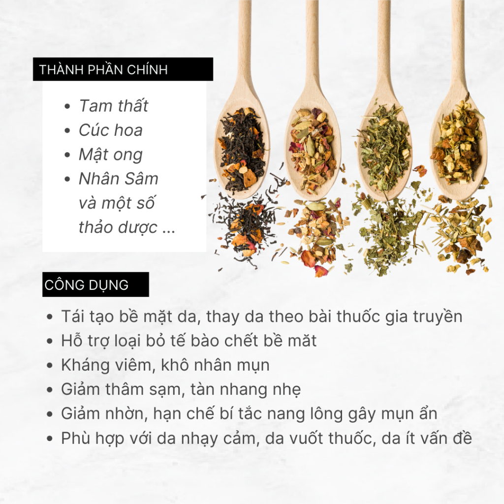 Bộ Tái Tạo Lá Home (nhỏ) - dành cho da mụn, da thường & da nhạy cảm