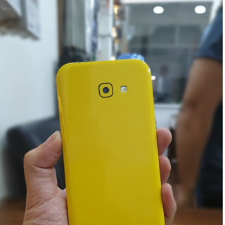 Tấm Dán Skin FULL Viền Màu Vàng Bumblee Note8 Note9 Note10 Note10+ Note10Lite ZFlip S20 S20Ultra S20+ S10 A70
