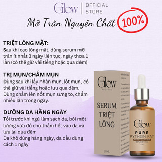Combo 300Gr Sáp Dừa Xanh Dùng Cho Mọi Loại Da GLOWWAXING + Mỡ Trăn Nguyên Chất 100% CHE TÊN