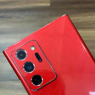 Tấm Dán Skin FULL Viền Đỏ Bóng Note8 Note9 Note10 Note10+ Note10Lite ZFlip S20 S20Ultra S20+ S10 A70
