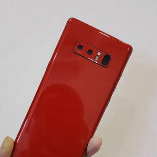 Tấm Dán Skin FULL Viền Đỏ Bóng Note8 Note9 Note10 Note10+ Note10Lite ZFlip S20 S20Ultra S20+ S10 A70