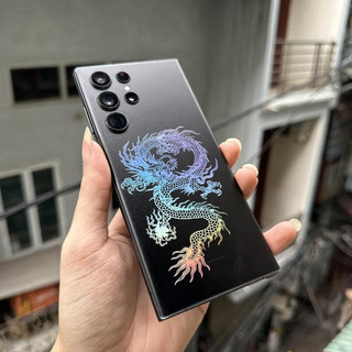 Miếng dán lưng PPF Dragon chuyển màu ngũ sắc cho Samsung S26 Ultra / S25 Ultra / S24 Ultra / S23 Ultra / S22 Ultra
