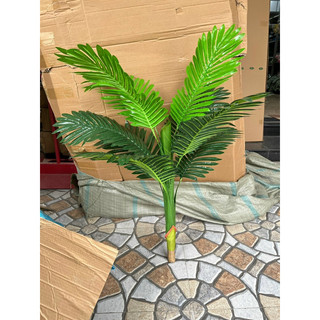 < Không chậu> Cây Dừa Giả Cao 1m 9 Tán Lá - Cây Nhiệt Đới Trang Trí Shop Quần Áo, Quán Cafe, Sự Kiện, Nhà Rạp