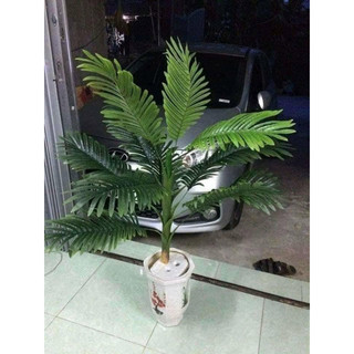 < Không chậu> Cây Dừa Giả Cao 1m 9 Tán Lá - Cây Nhiệt Đới Trang Trí Shop Quần Áo, Quán Cafe, Sự Kiện, Nhà Rạp