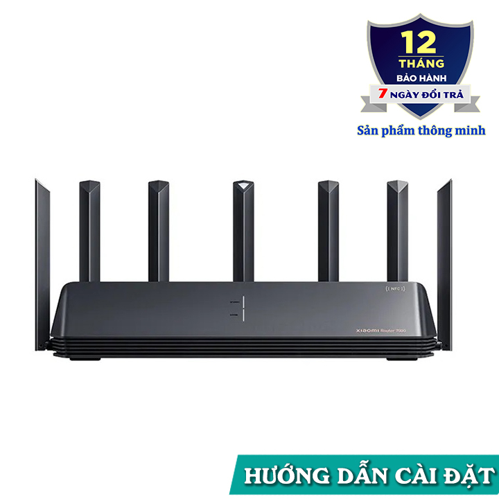 Bộ phát Wifi Router Xiaomi BE7000 AIoT 3 băng tần - Wifi 7 - Mesh - kết ...