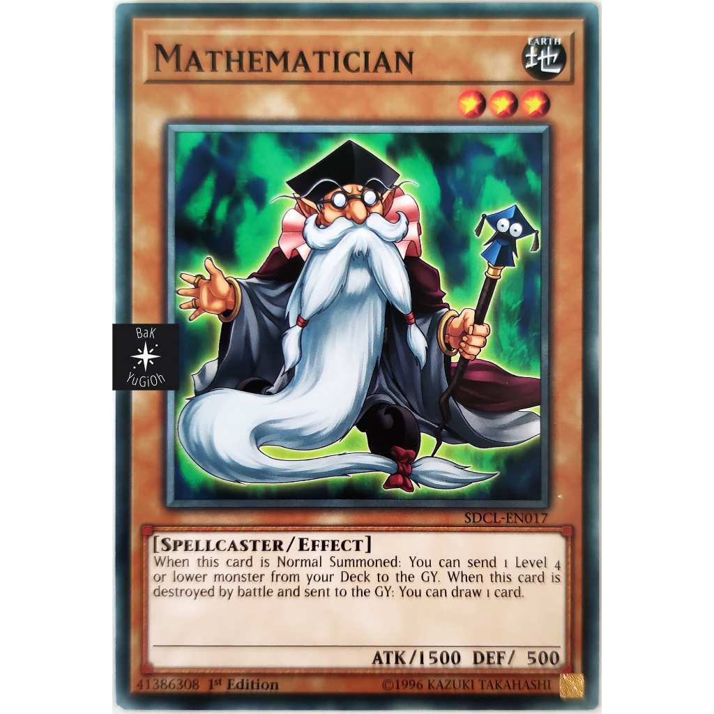 [BaK Yu-Gi-Oh!] Mathematician |EN| Common [Chính Hãng] | Shopee Việt Nam