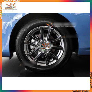 Decal dán mâm Mazda 3 (bộ 5 bánh)