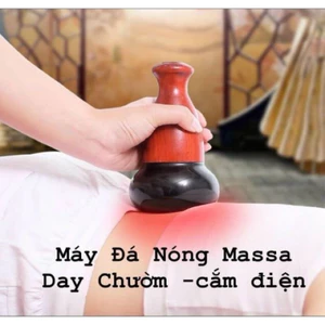 Máy Đá Nóng Điện Đả Thông Kinh Lạc (LOẠI 1 DÀY TO), Đá massage Chỉnh Nhiệt Độ, Dùng Cho Spa Dưỡng Sinh Đông Y