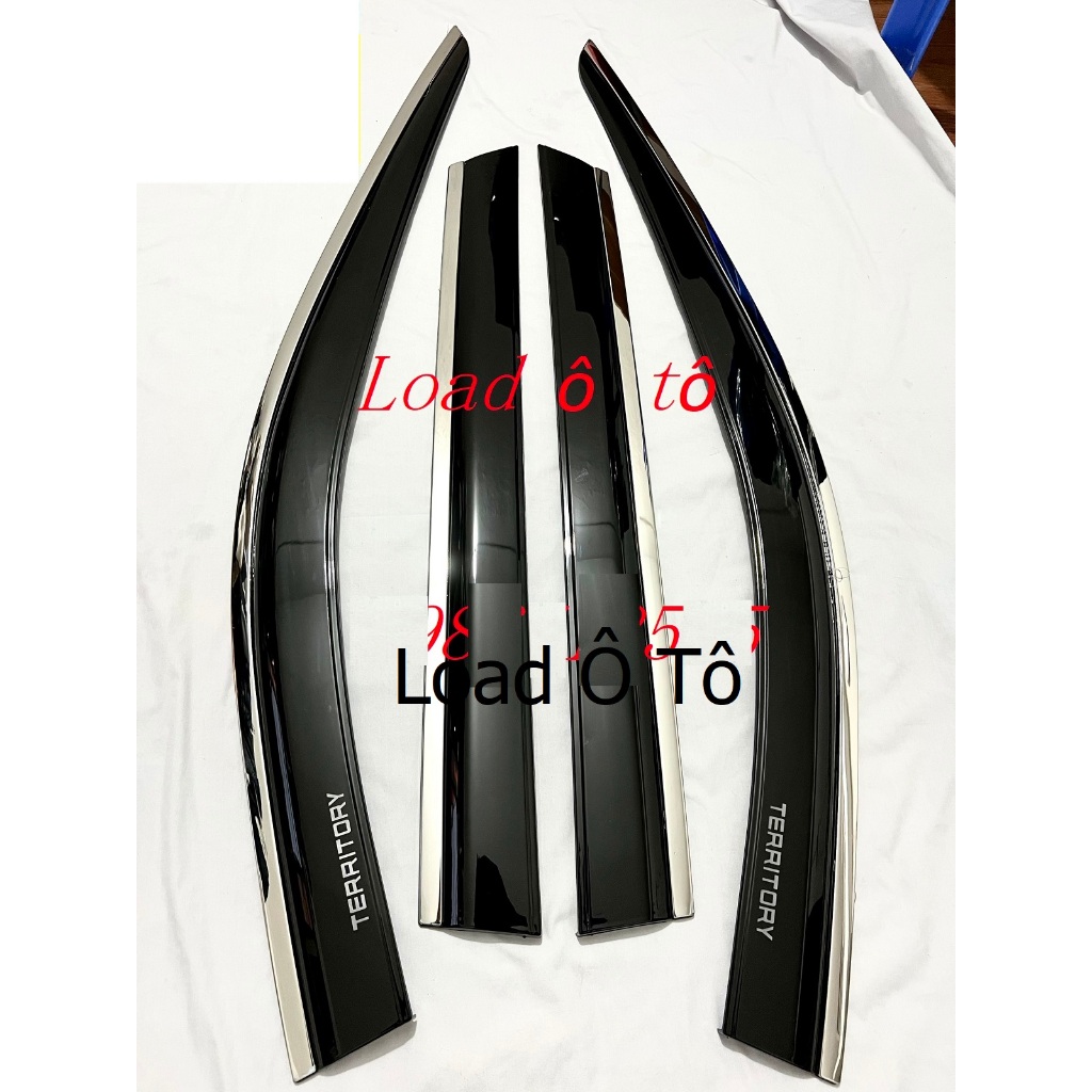 Vè Che Mưa, Viền Che Mưa Xe Ford TERRITORY 2023-24 Mẫu Vè Chỉ Inox, Vè ...