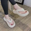 Dép Kẹp Nữ Xỏ Ngón Cao Su Non Đúc Cao 3cm Đi Mưa Êm Chân Hàng Loại 1 QC TRINH LÊ GIÀY DÉP