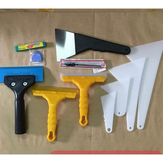 Dụng cụ dán phim, decal xe ô tô HÀNG ĐẸP kèm máy khò khiệt (KÈM ẢNH và VIDEO)