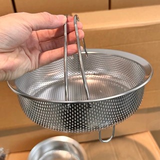 Rổ hấp đa năng inox 304 có quai [728] phù hợp với nồi 22-24cm
