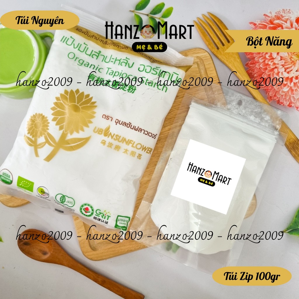 Bột năng hữu cơ Thái Lan 100gr ( có nguyên túi)