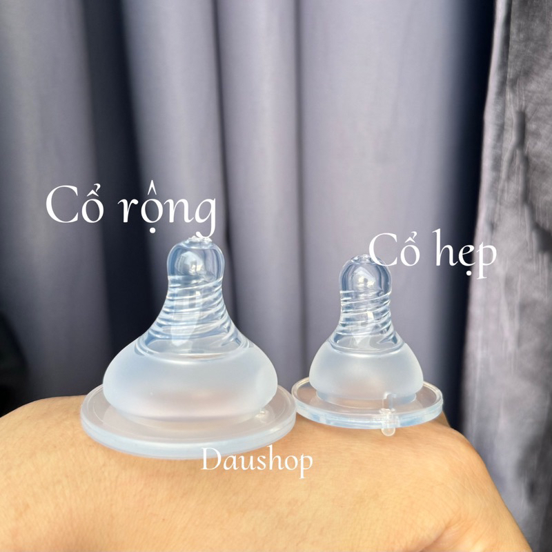 Núm ty silicon cổ rộng và hẹp đủ size (sỉ, lẻ) | Shopee Việt Nam