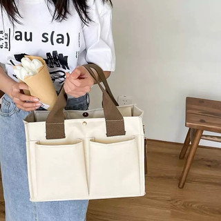 [ẢNH THẬT] Túi bỉm sữa MNB nhiều ngăn có khóa kéo phong cách Hàn Quốc, sang chảnh, kèm dây đeo chéo tiện lợi