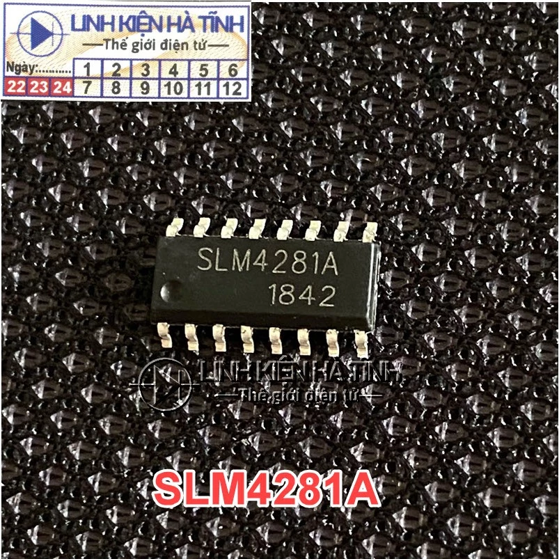 IC Driver LED SLM4281A 4281A SOP-16 mới