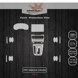PPF TPU bảo vệ chống trầy nội thất Innova Cross 2024-2025 ( Tặng bộ PPF 4 hõm,tay nắm cửa khi mua trọn bộ nội thất)